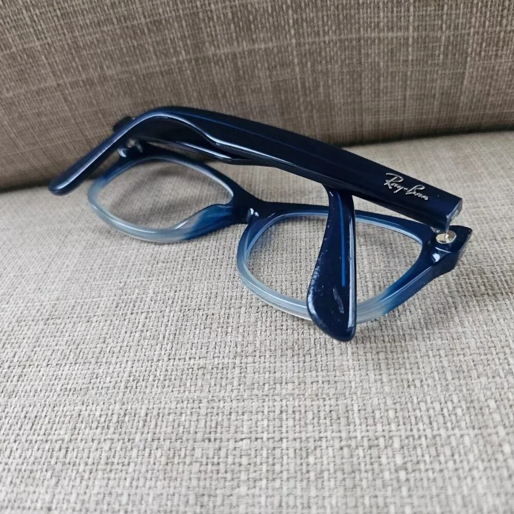 Ray-Ban Kids Youth Glasses Frame Blue Tone RB1528 3581 Eyeglasses 48[]16 130